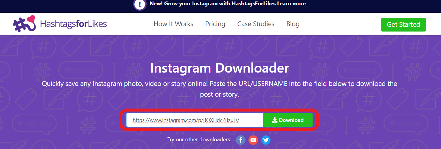 Instagram Videos downloader websites