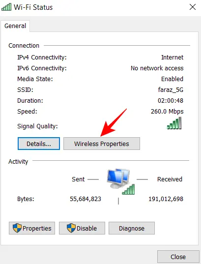 Wireless properties