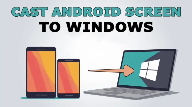 Cast Your Android Screen To Windows