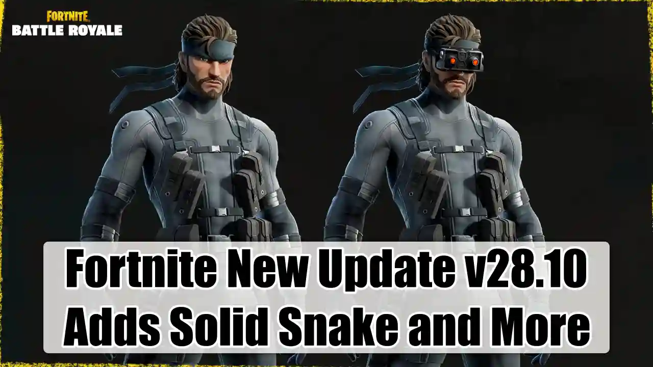 How To Get Solid Snake in Fortnite