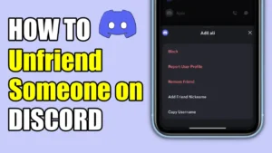 How to Unfriend Someone on Discord