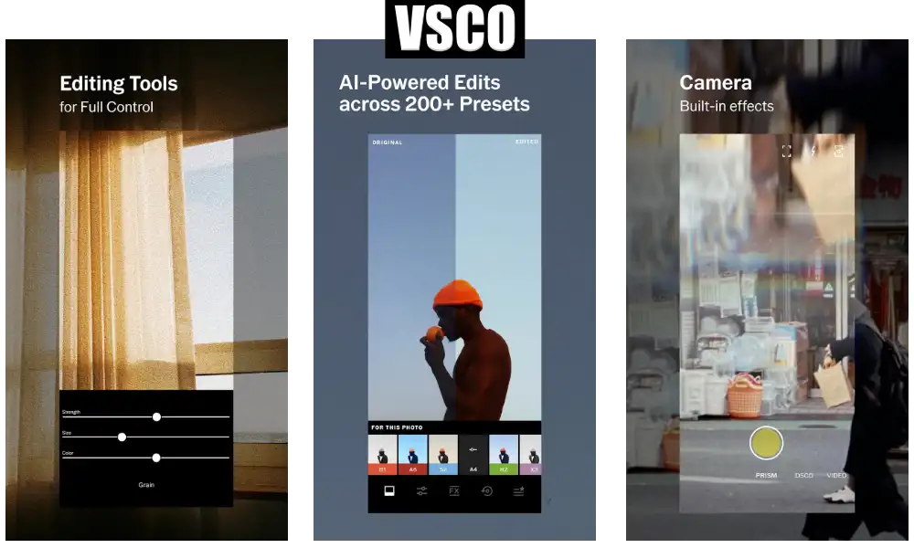 VSCO: best editing app