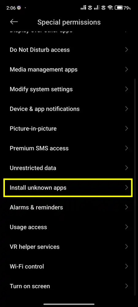 install unknown apps option redmi devices