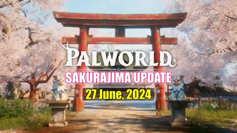 Palworld Sakurajima Update