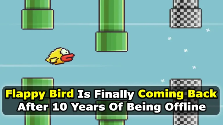 Flappy Bird Is Finally Coming Back After 10 Years Of Being Offline