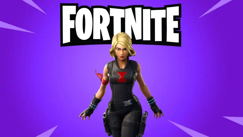 Black Widow Rarest Fortnite SKins