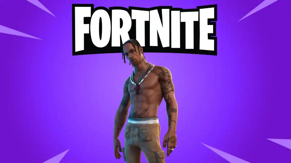 Travis Scott Rarest Fortnite SKins