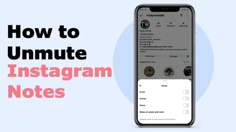 Unmute Notes on Instagram