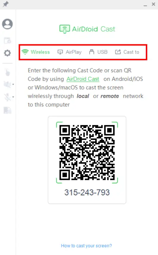 Airdroid Cast Application