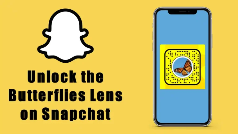 Unlock the Butterflies Lens on Snapchat