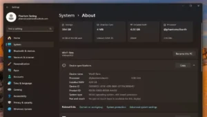 Windows 11 Redesigns About Page for Easy Access to Hardware Specs