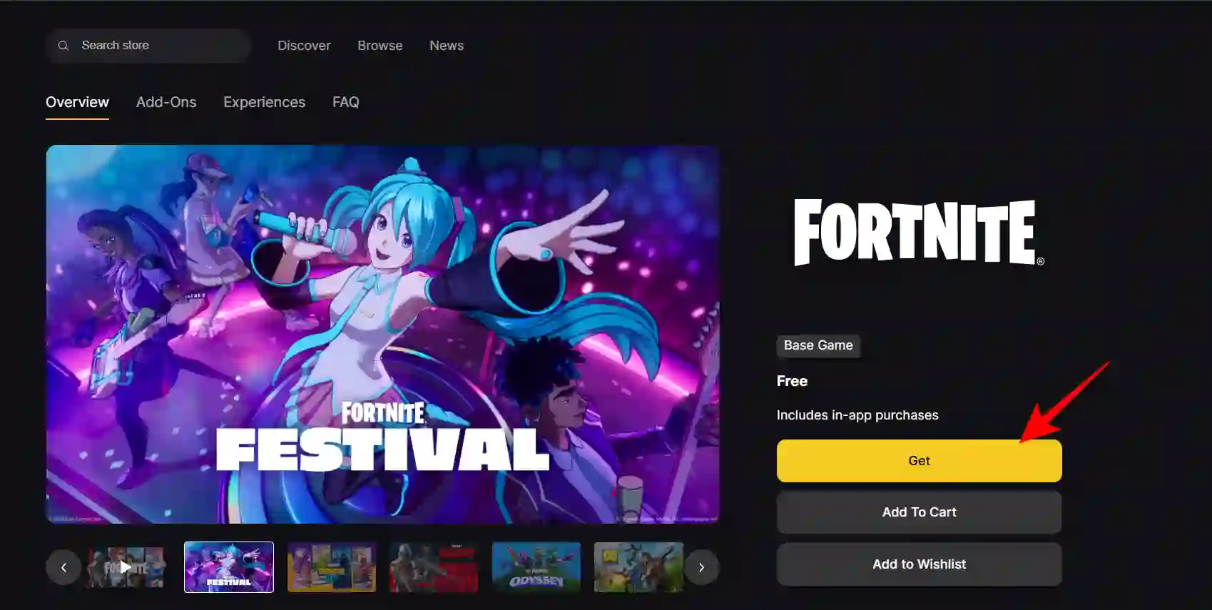 play Fortnite natively from the Epic Games Store