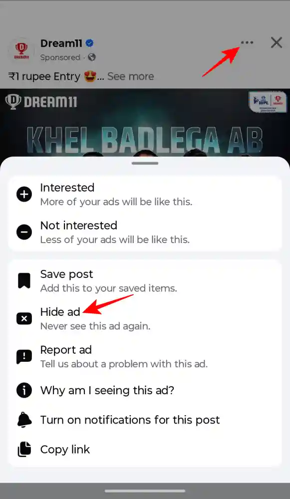 Hide Ads on Facebook