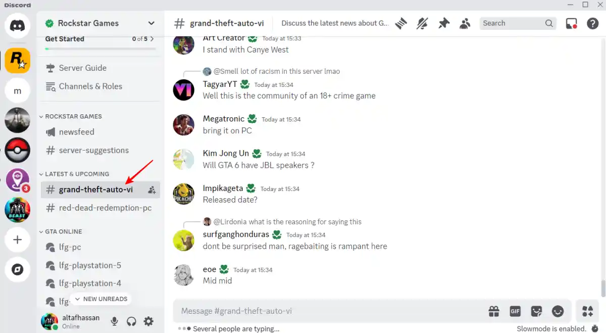 Rockstar launched Official Discord server